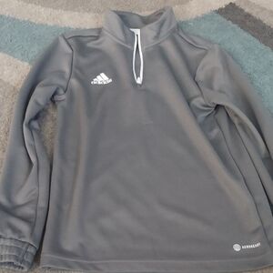 Adidas Gray Aeroready Pullover M10-12